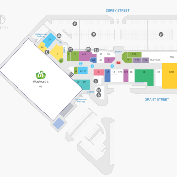 Plan of Allenstown Square