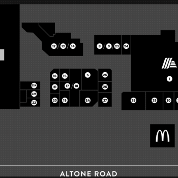 Plan of Altone Park Shopping Centre