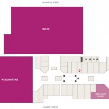 Plan of Armidale Central