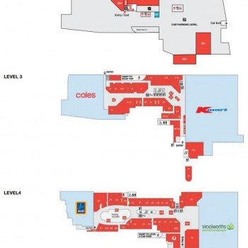 Plan of Ashfield Mall