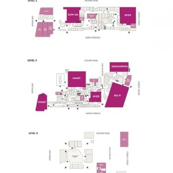 Plan of Bankstown Central Shopping Centre