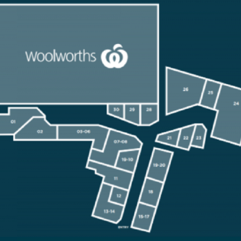 Plan of Belmont Central Shopping Centre