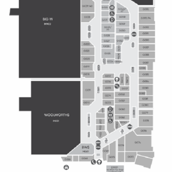 Plan of Bendigo Marketplace