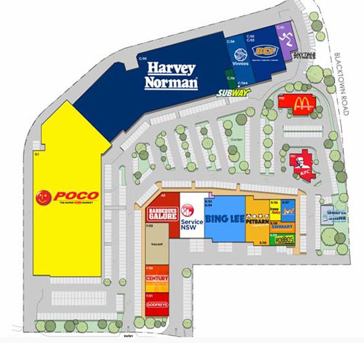 Harvey Norman in Blacktown Mega Centre Blacktown, New South Wales