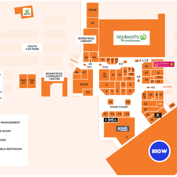 Plan of Bonnyrigg Plaza