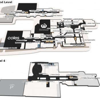 Plan of Box Hill Central