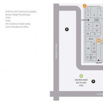Plan of Bracken Ridge Plaza