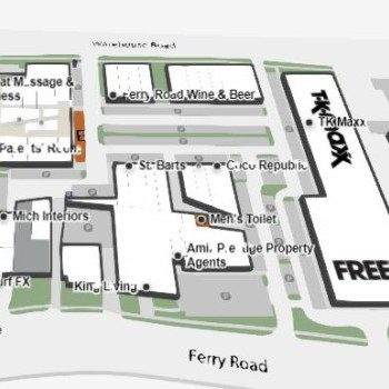 Plan of Brickworks Ferry Road (The Brickworks Centre)