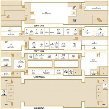 Plan of Brisbane Arcade