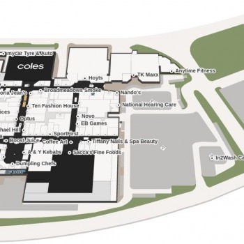 Plan of Broadmeadows Shopping Centre