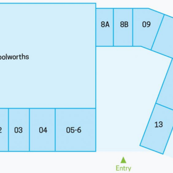 Plan of Cabarita Shopping Centre