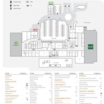 Plan of Calamvale Central