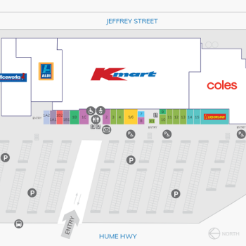 Plan of Campbellfield Plaza