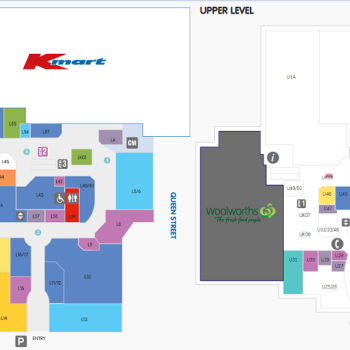 Plan of Campbelltown Mall