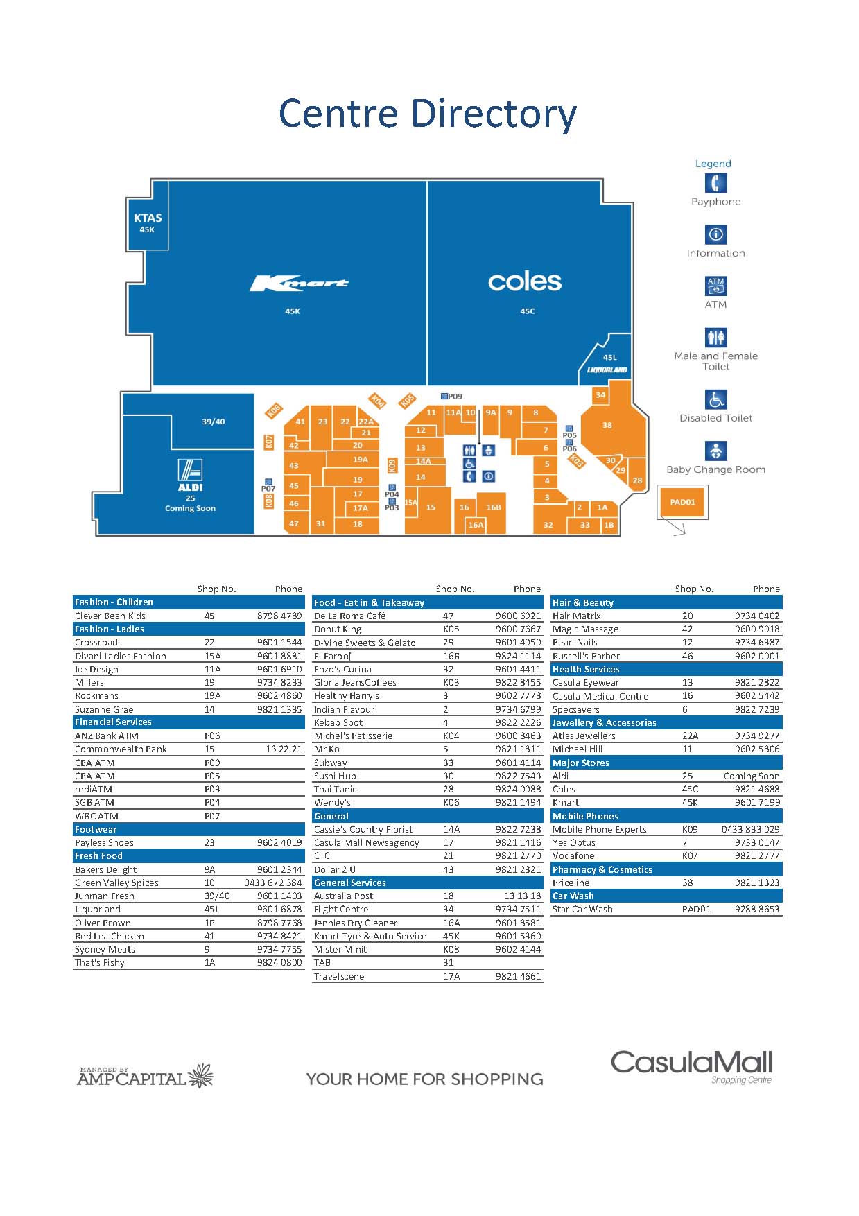 Crossroads in Casula Mall Casula, New South Wales, NSW 2170