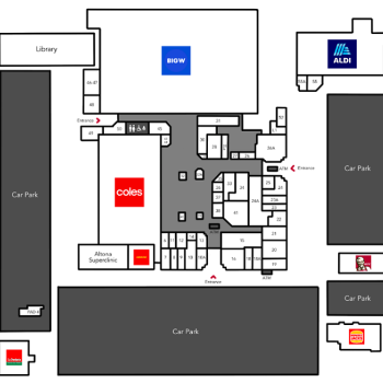 Plan of Central Square Shopping Centre