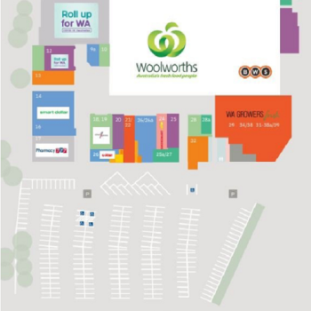 Plan of Centrepoint Midland Shopping Centre