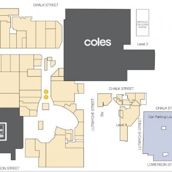 Plan of Market Central Lutwyche