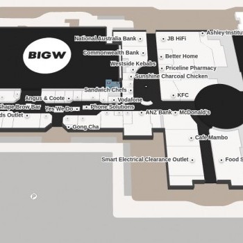 Plan of Centro Sunshine Marketplace