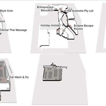 Plan of Chevron Renaissance Shopping Centre