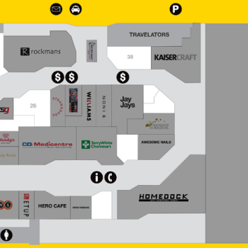 Plan of City Centre Plaza