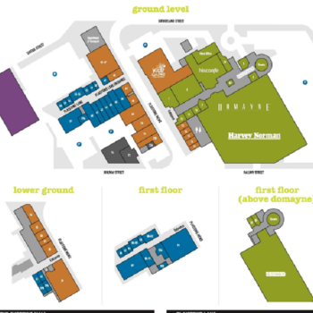 Plan of City West Centre