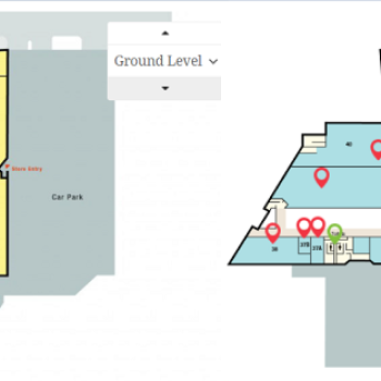 Plan of Cottesloe Central Shopping Centre