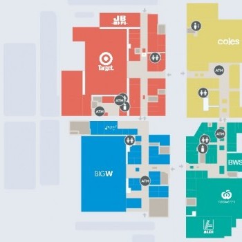 Plan of Craigieburn Central