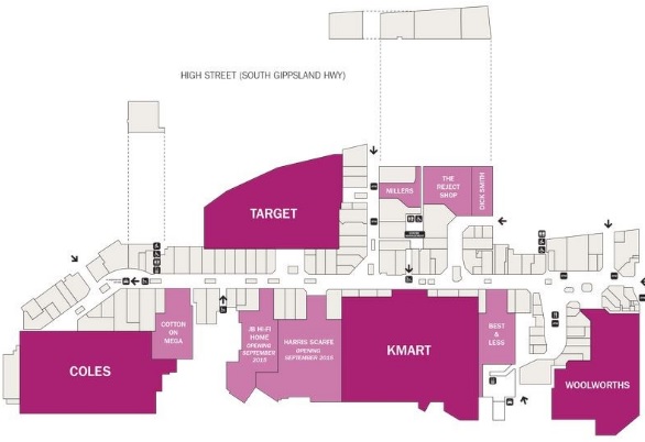 Cranbourne Shopping Centre Map Cranbourne Park - Cranbourne, Victoria - Store List (150), Hours, Contacts  | Australia Shoppings