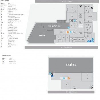 Plan of Dee Why Grand