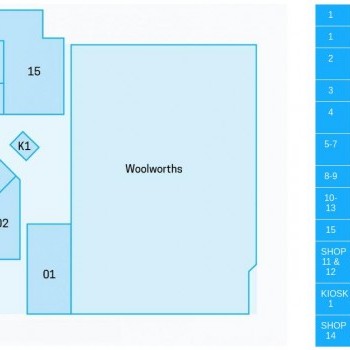 Plan of Delroy Park Shopping Centre