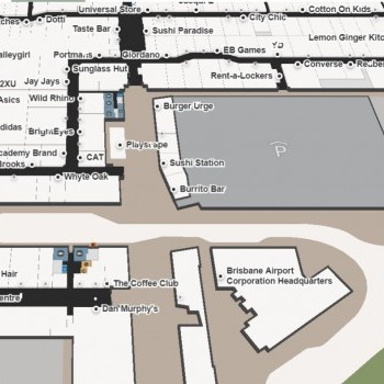 Plan of DFO Brisbane