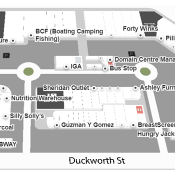 Plan of Domain Central Centre