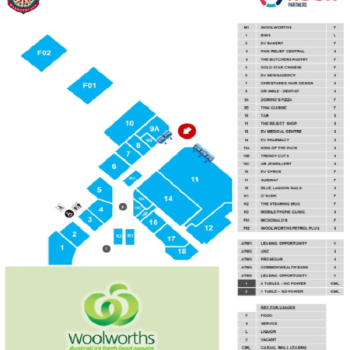 Plan of Eagle Vale Marketplace