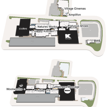 Plan of Eastlands Shopping Centre