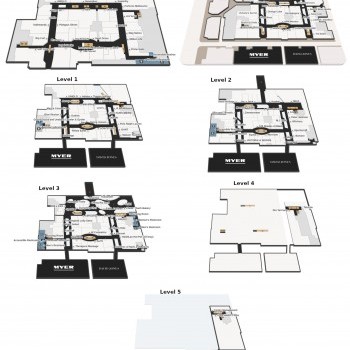 Plan of Emporium Melbourne