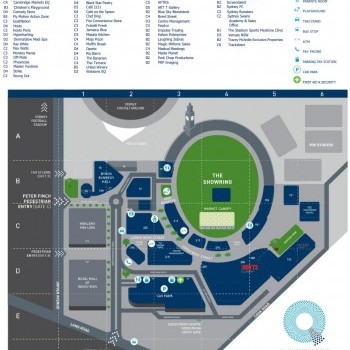 Plan of EQ Village Markets