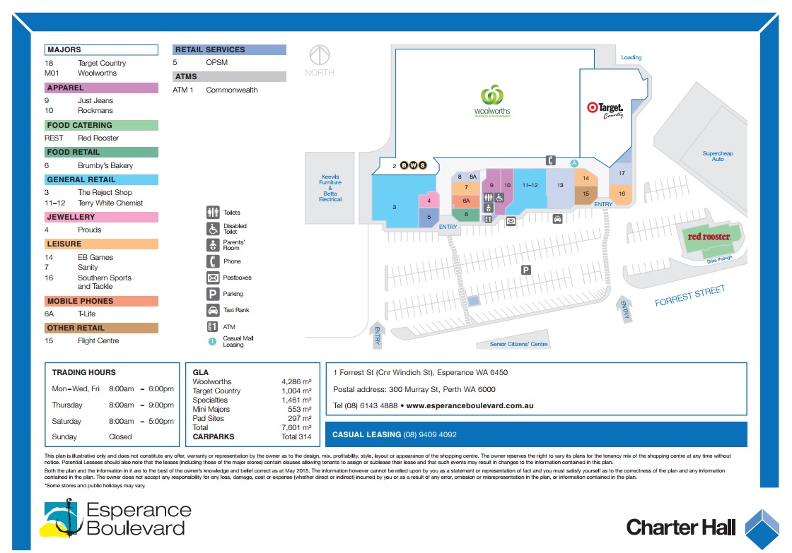 Esperance Boulevard Shopping Centre Esperance, Western Australia