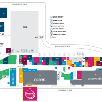 Plan of Floreat Forum