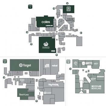 Plan of Forest Hill Chase Shopping Centre