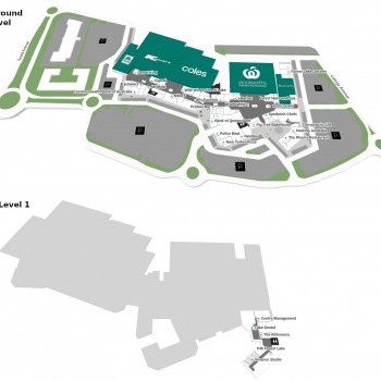Plan of Forest Lake Village Shopping Centre