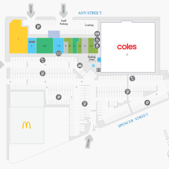 Plan of Gatton Square