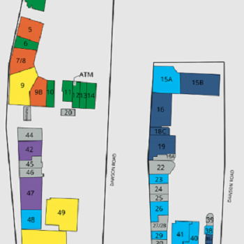 Plan of Gladstone Central Shopping Centre