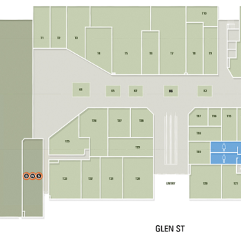 Plan of Glenrose Village Shopping Centre