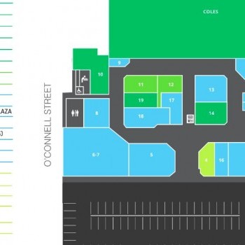 Plan of Goldfields Plaza