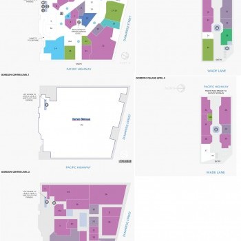 Plan of Gordon Centre