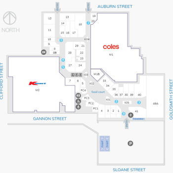 Plan of Goulburn Square