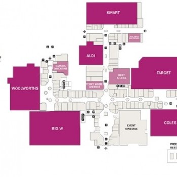 Plan of Grand Plaza Shopping Centre