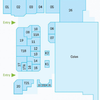 Plan of Griffin Plaza