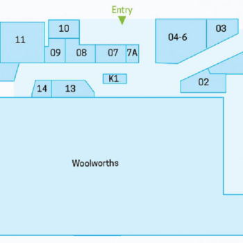 Plan of Highett Shopping Centre